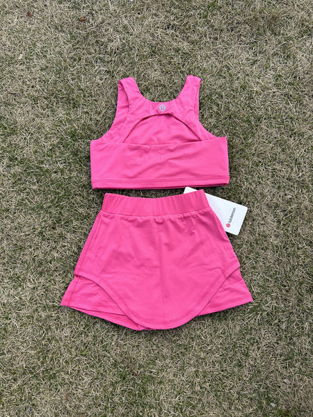 Youth Lulu Bra + Skort Set