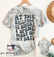 Ballpark Tee - Sew Stitching Cute Handmade 